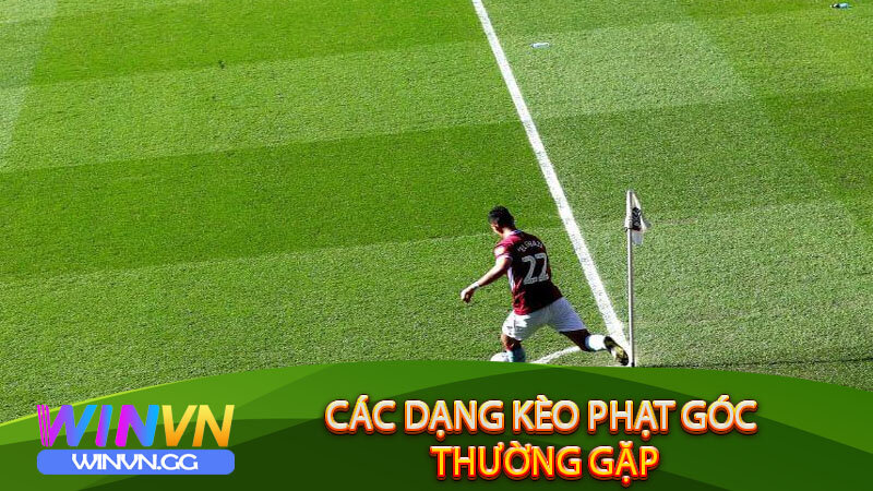 Các dạng kèo phạt góc thường gặp