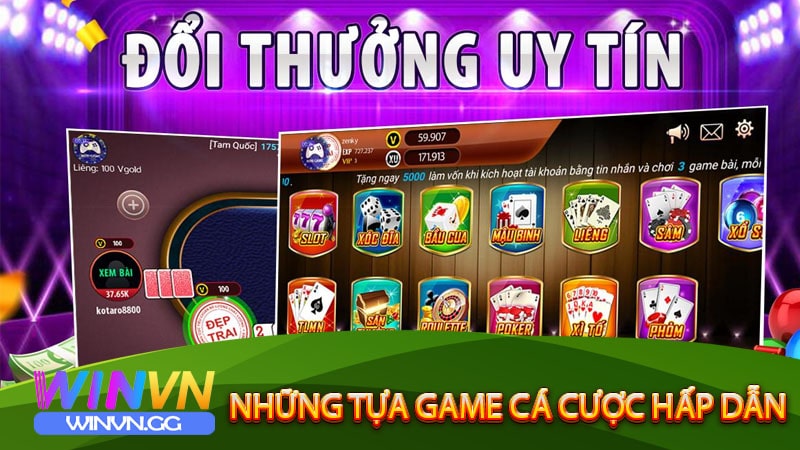 Những Tựa Game Cá Cược Hấp Dẫn