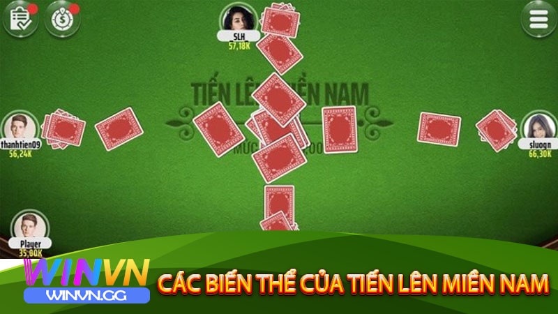 Các Biến Thể Của game bài tiến lên miền nam